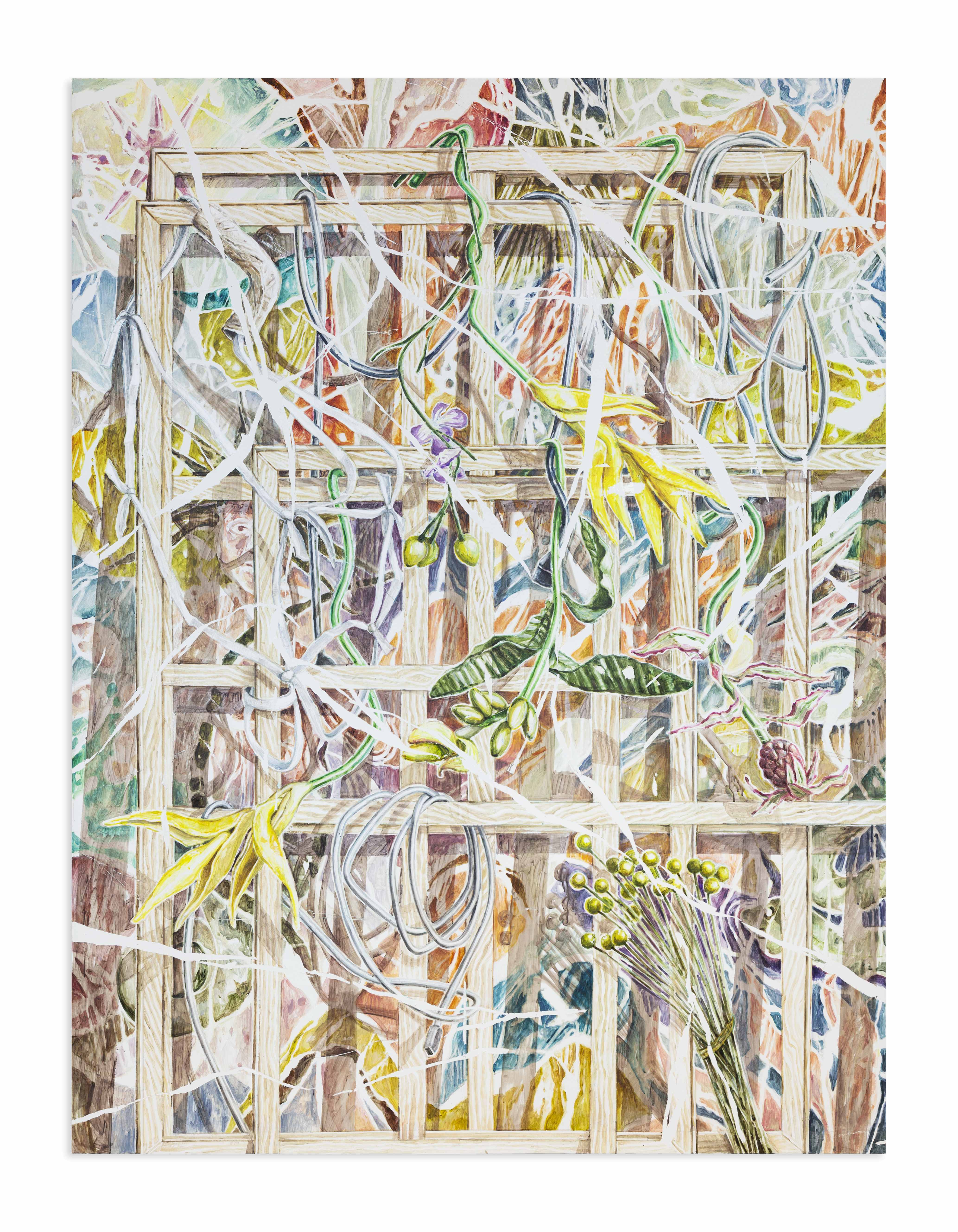 L'Accrochage, 2024
Acrylic on canvas, 200 × 140 cm